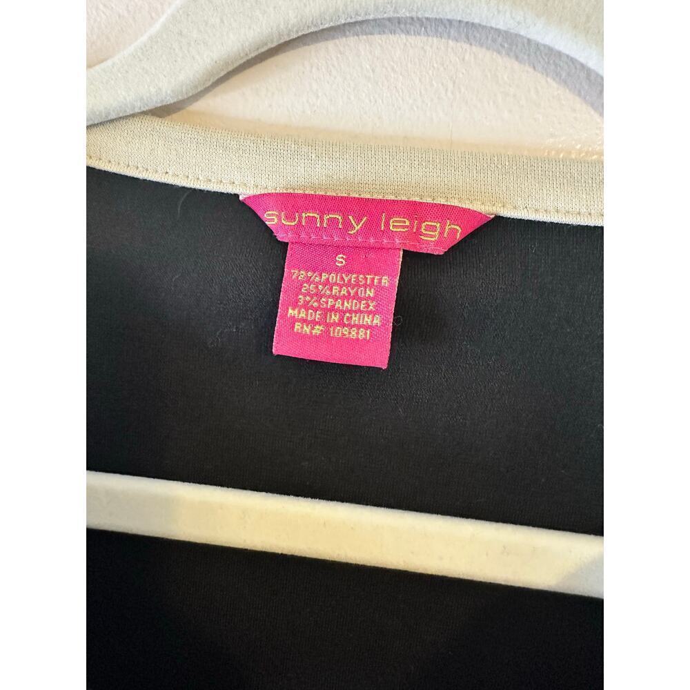 Vintage Y2K Sunny Leigh Women's Military Preppy Navy Gold Jacket Size Small - Picture 3 of 8